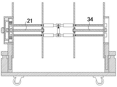 Pay-off rack for electric power construction