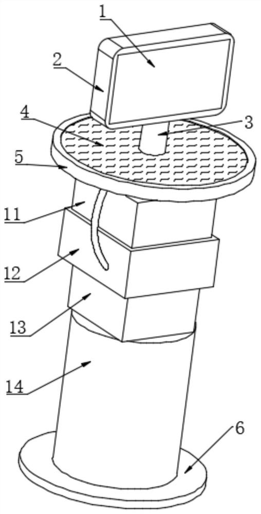 Solar wireless high-strength warning post