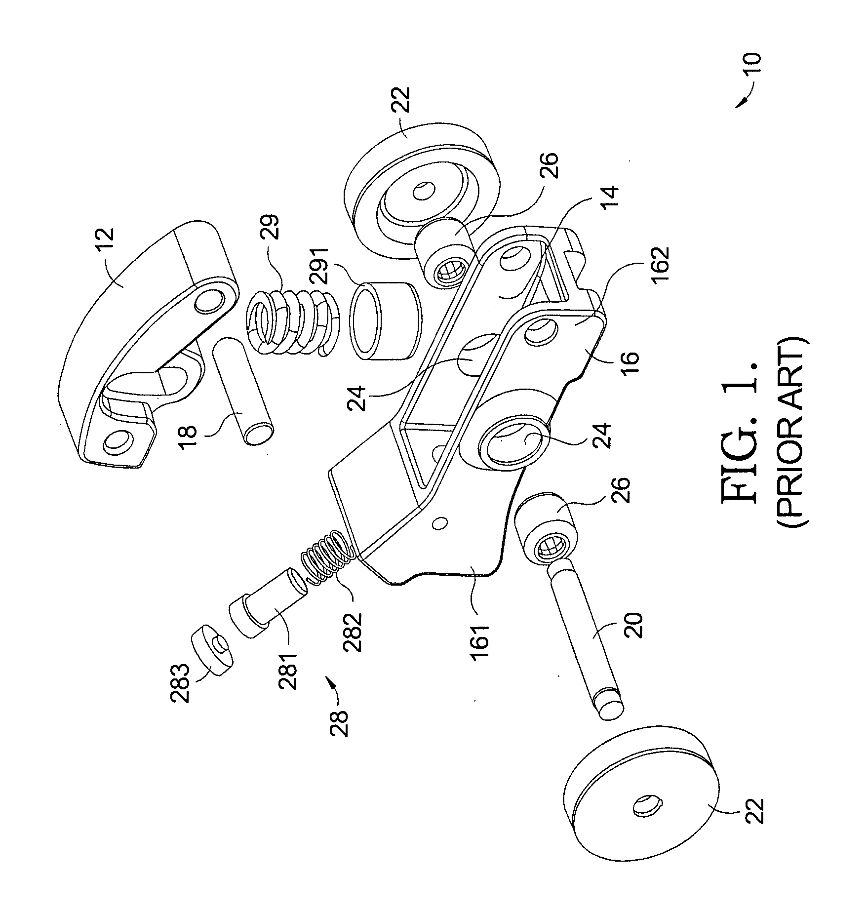 Bearing design for a roller finger follower