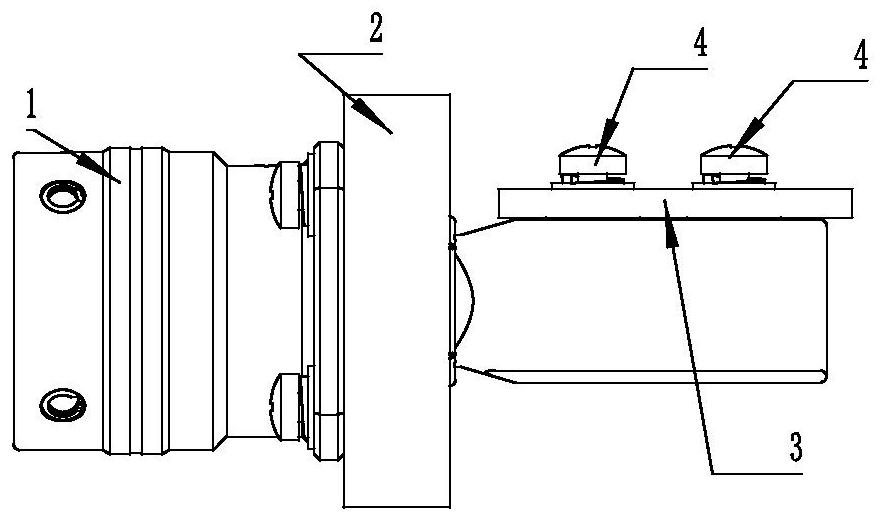 Floating connector and conductive structure