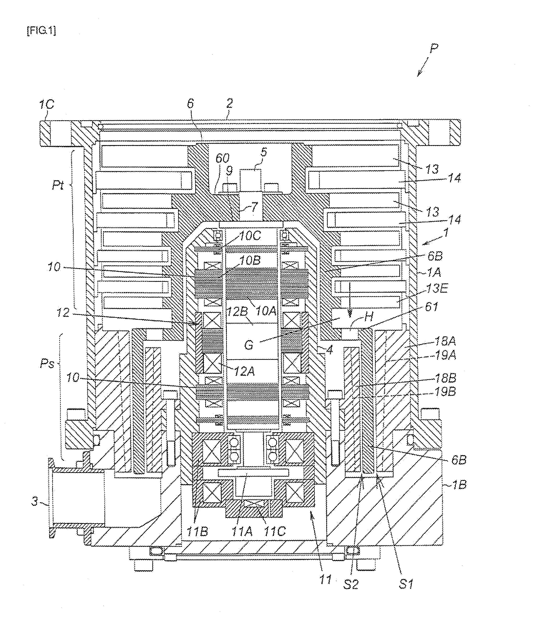 Exhaust pump