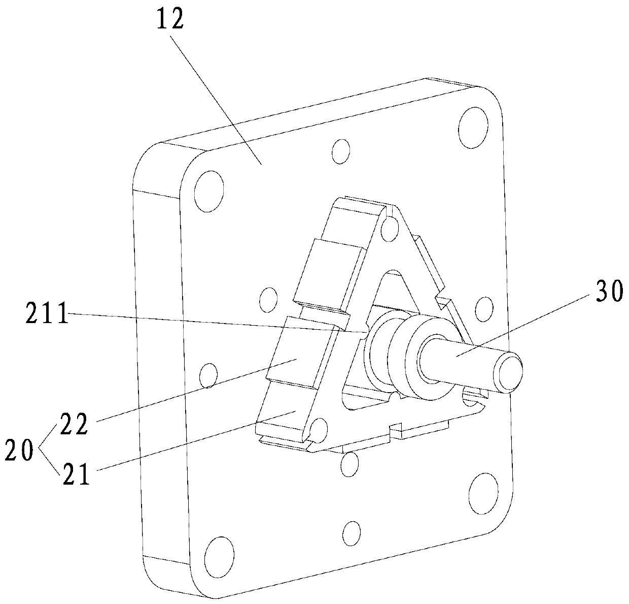 Rotary ultrasonic motor driven by multiple feet in bending vibration mode