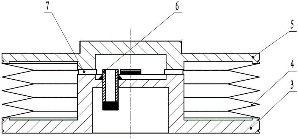 Series type vacuum pressure film box assembly
