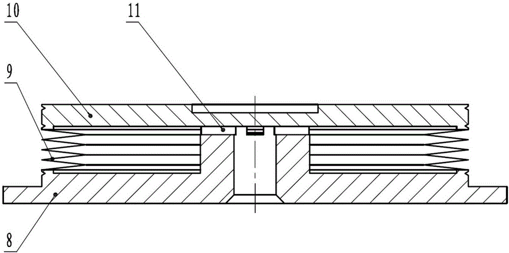 Series type vacuum pressure film box assembly