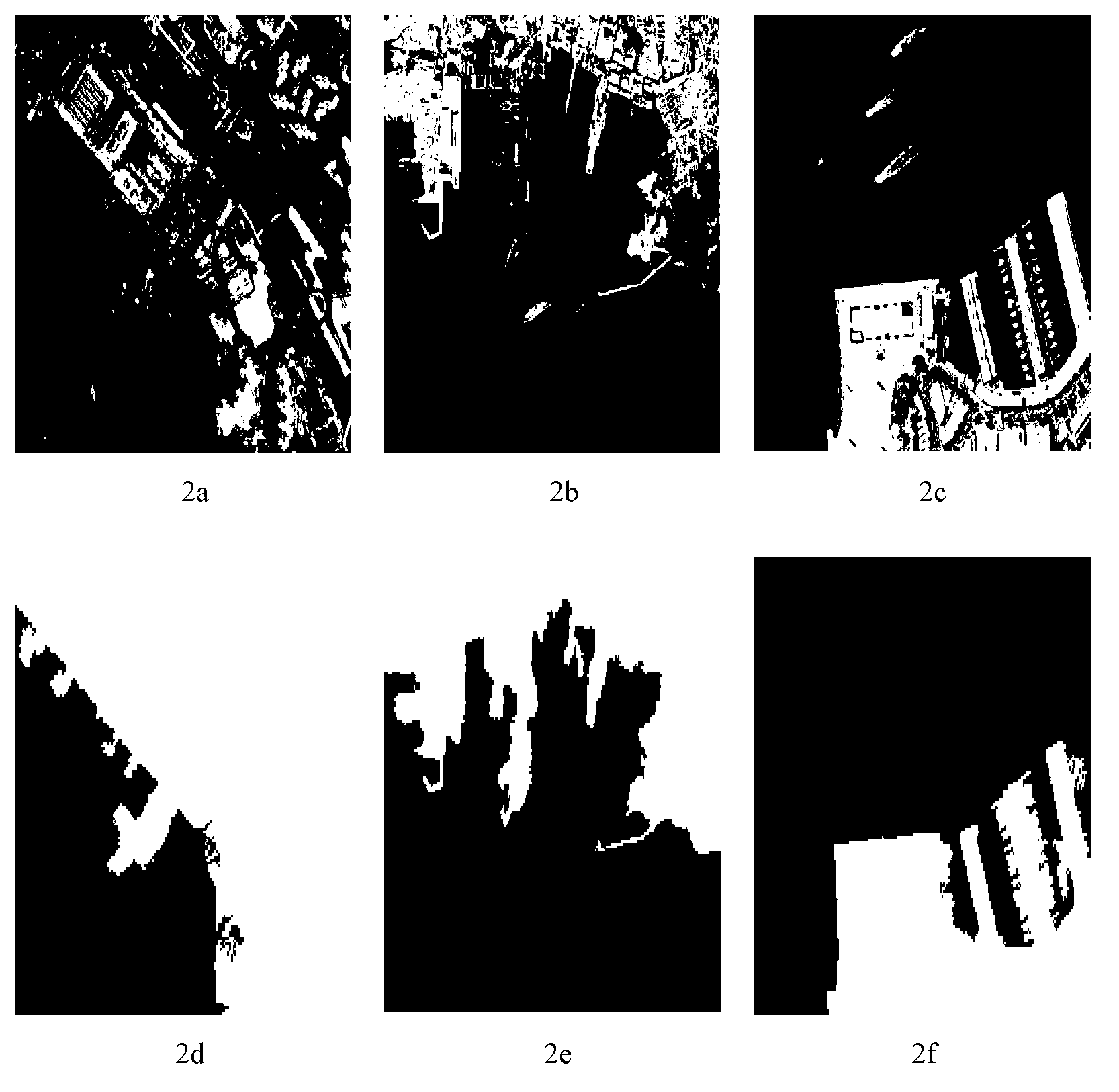 Multisource remote sensing image characteristic combined wharf and ship partition method