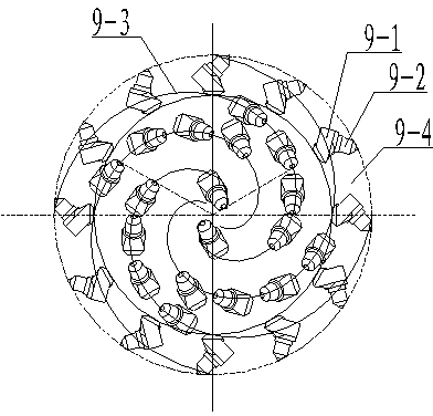 Drum shearer cutting part