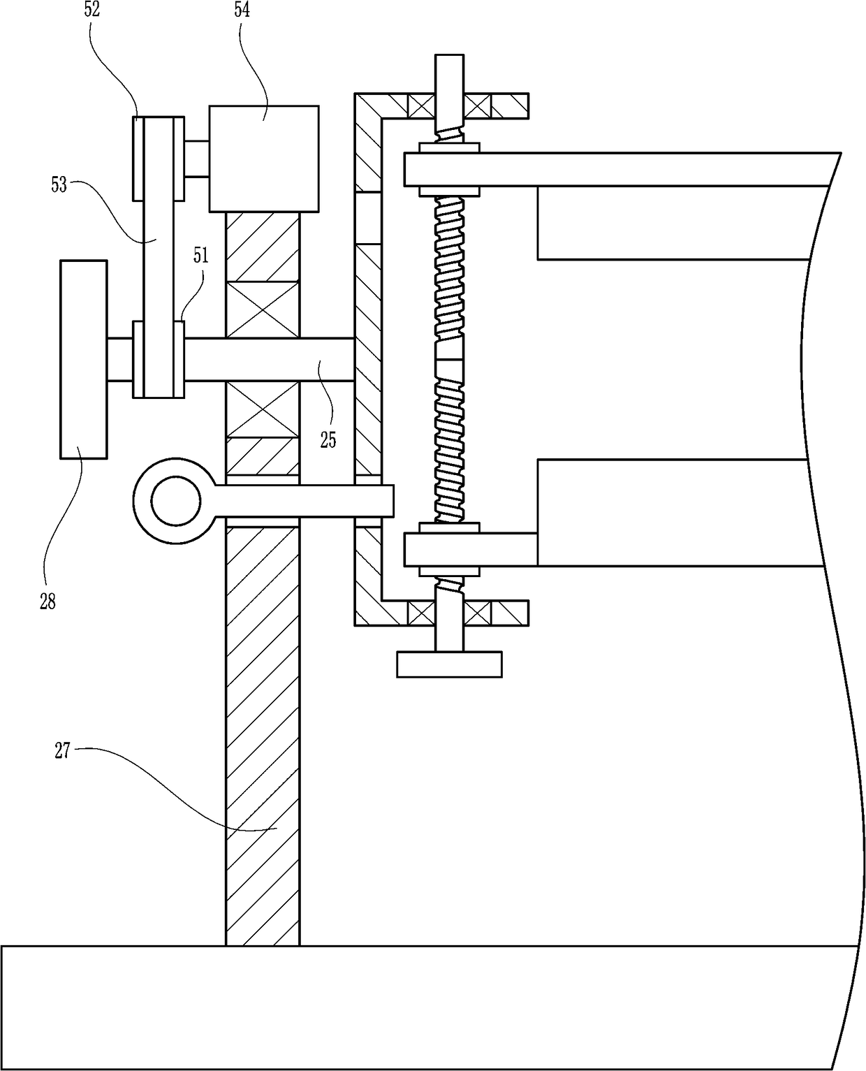 Overturnable nursing bed for medical treatment