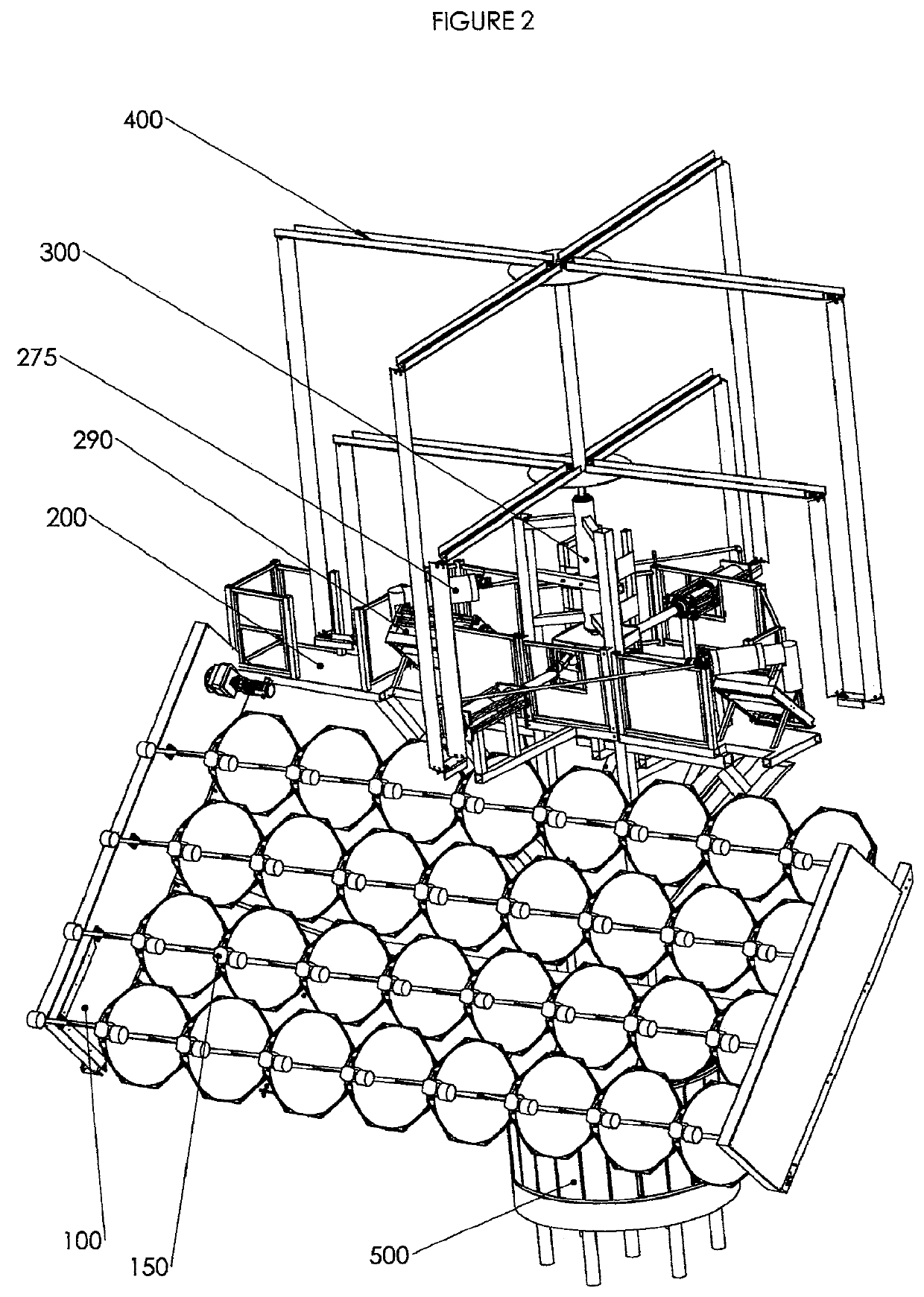 Combined wind and solar power generating system