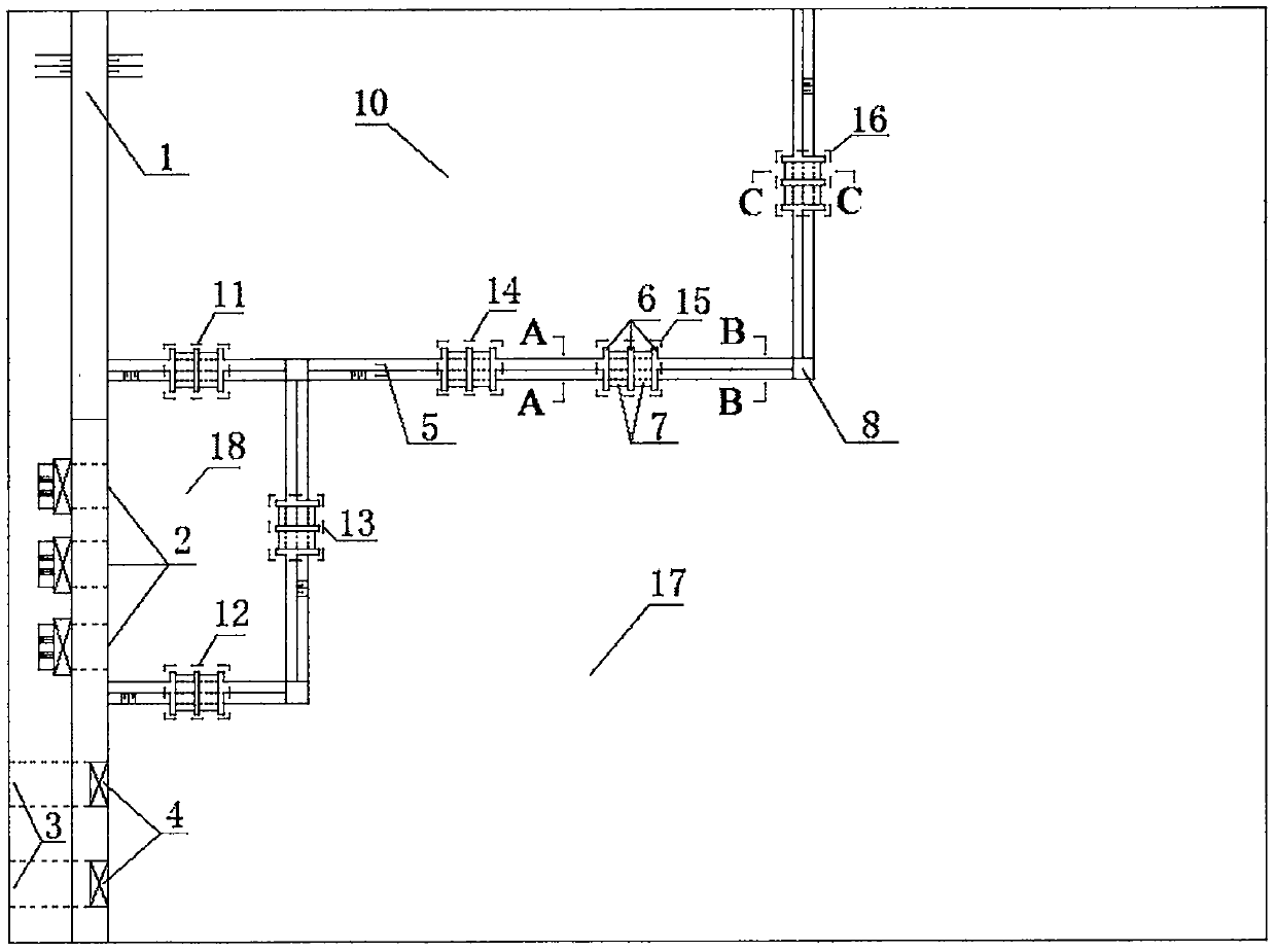 Flood season water storage and sand discharge separation scheduling method for large and medium reservoirs of heavily silt-laden rivers