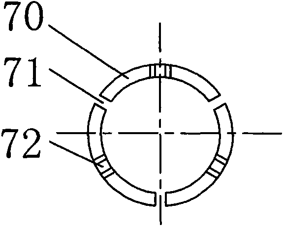 Energy-absorbing motor steering column