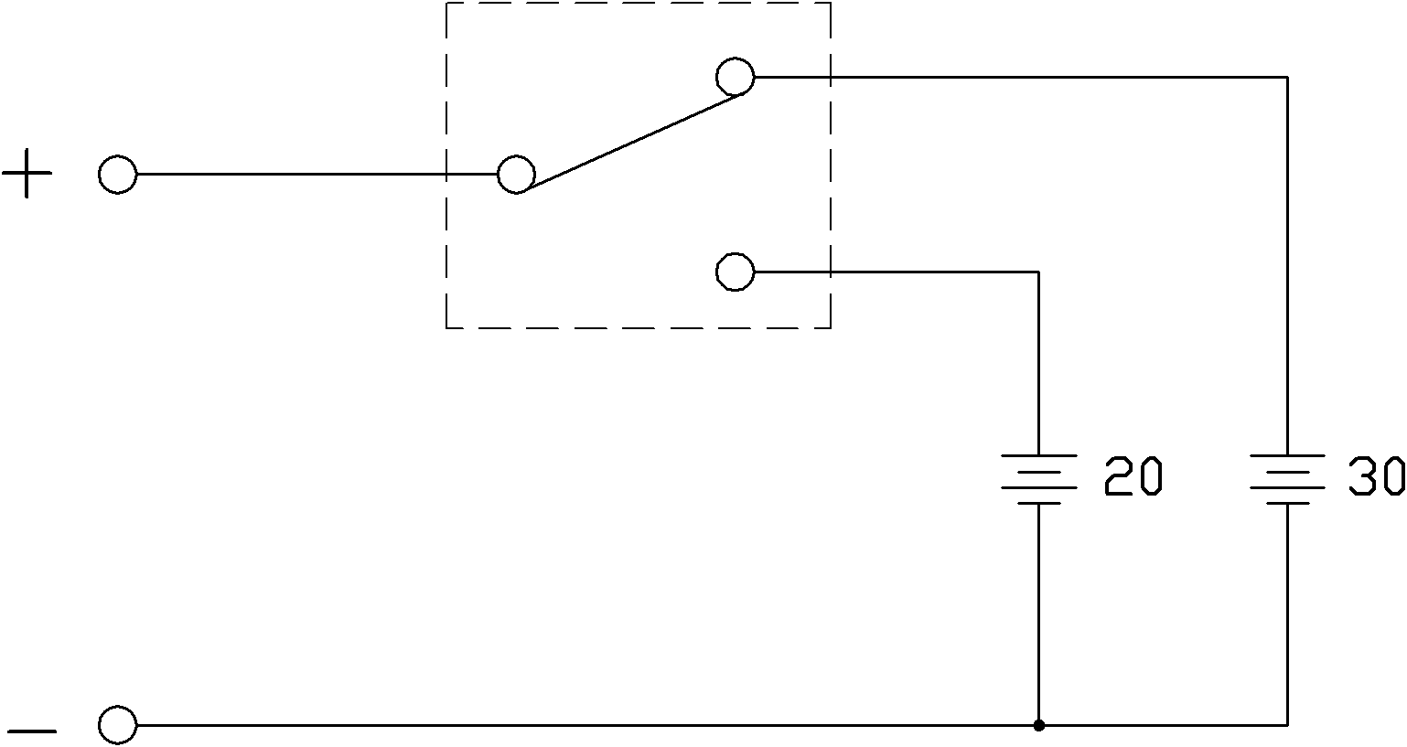 Electronic device with uninterruptible power supply during cell replacement