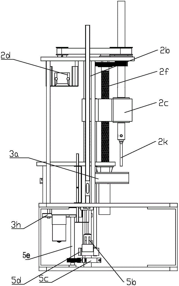 A kind of drilling device and automatic binding machine