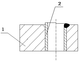 Heat exchanger pipe-pipe plate assembling structure and welding method thereof