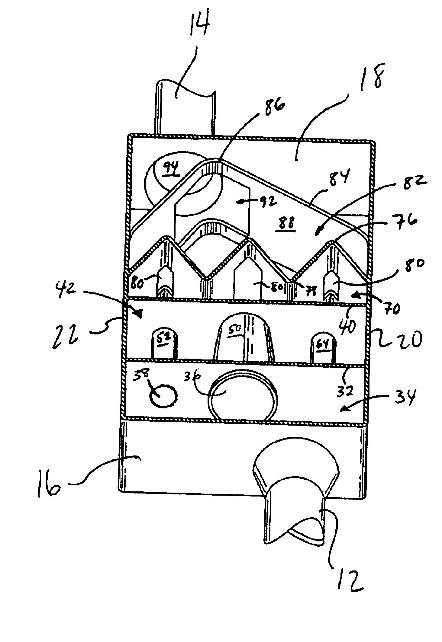 Muffler device