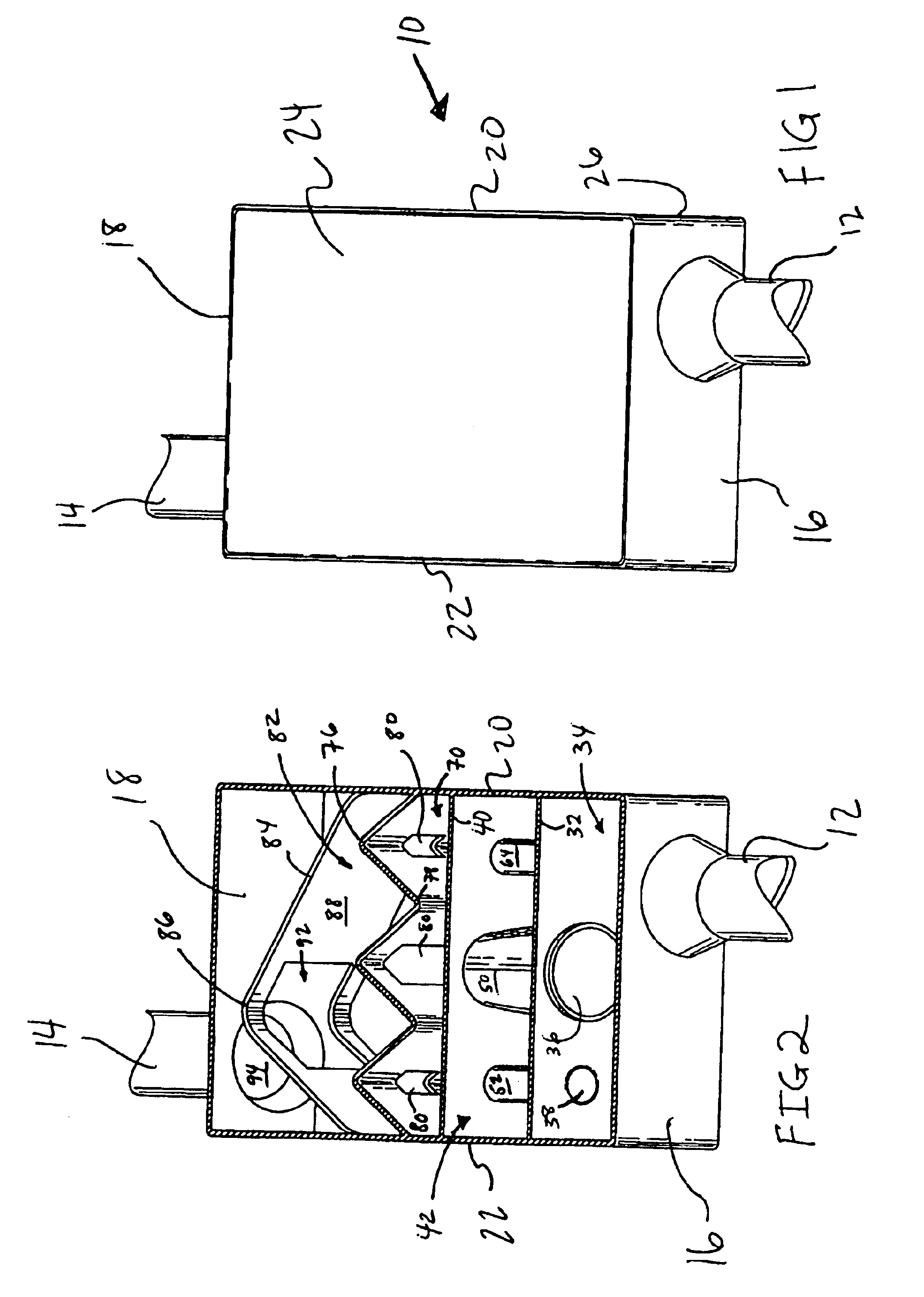 Muffler device