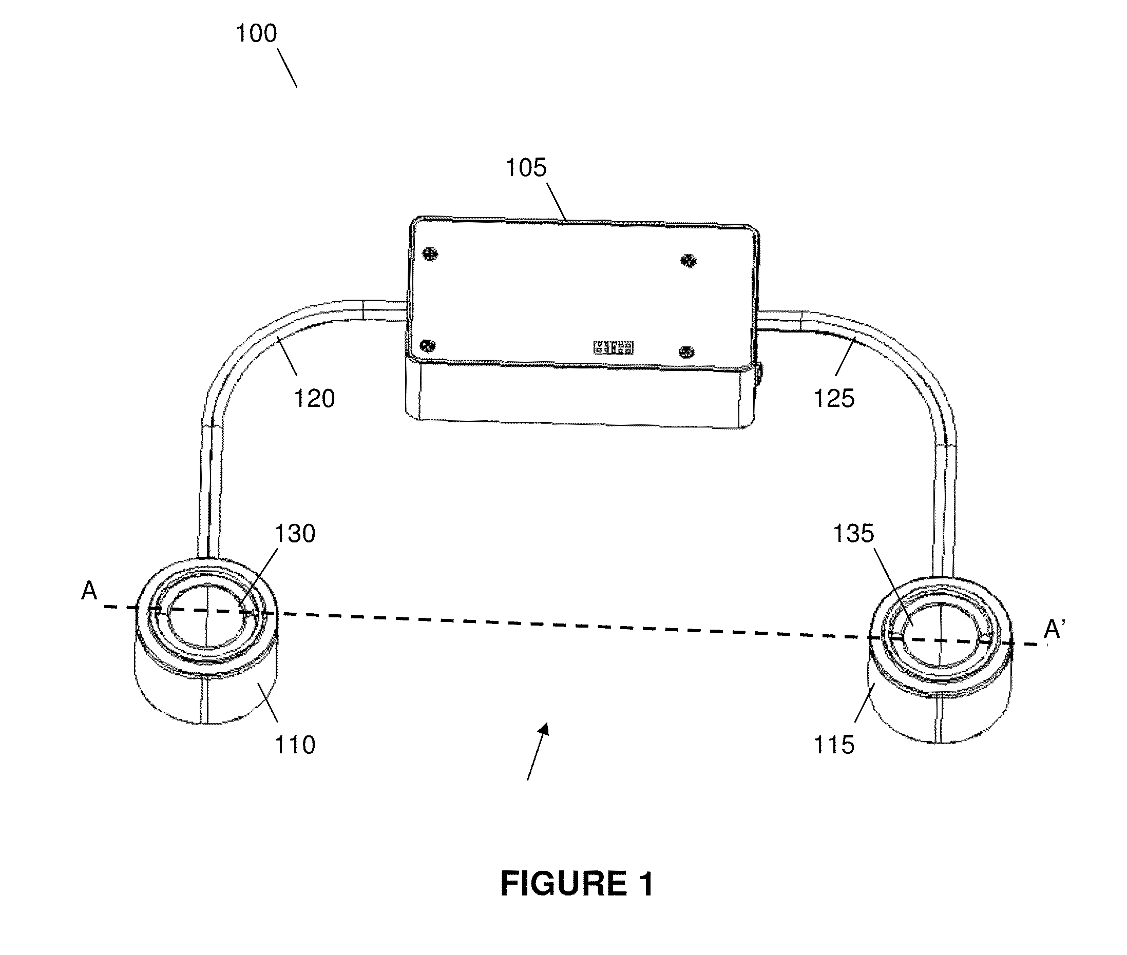 Wearable speaker system with satellite speakers and a passive radiator