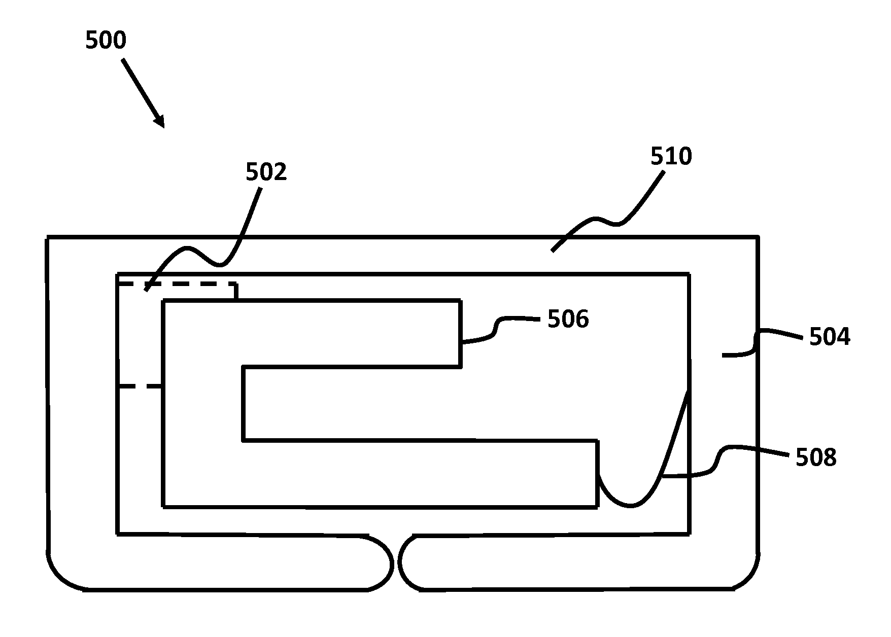 Planar Compound Loop Antenna