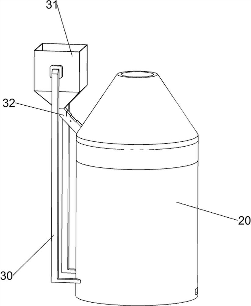 Stirring device for pigment preparation