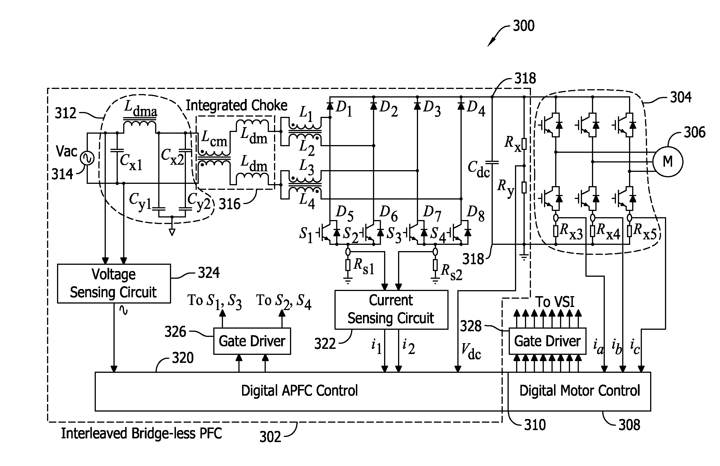 System and method for controlling a motor