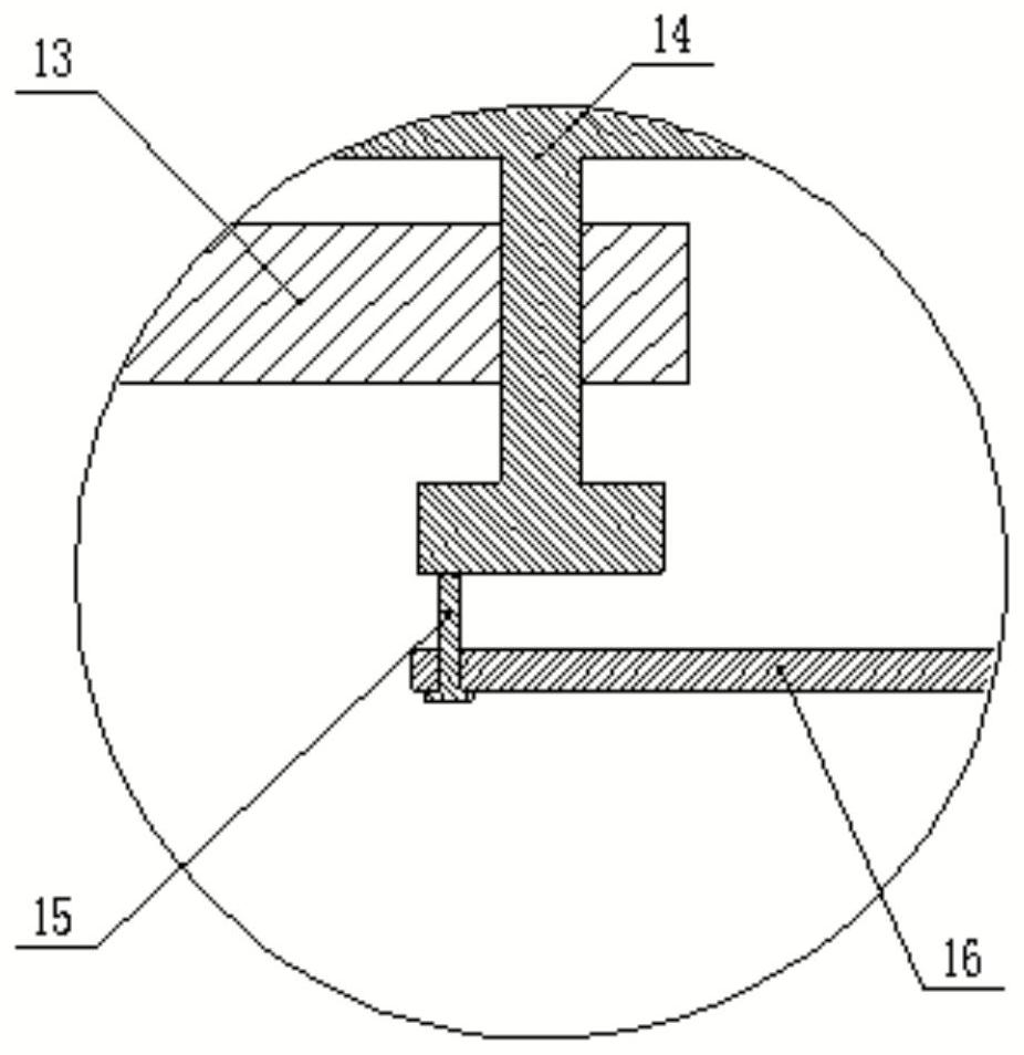 A chemical pigment crushing device