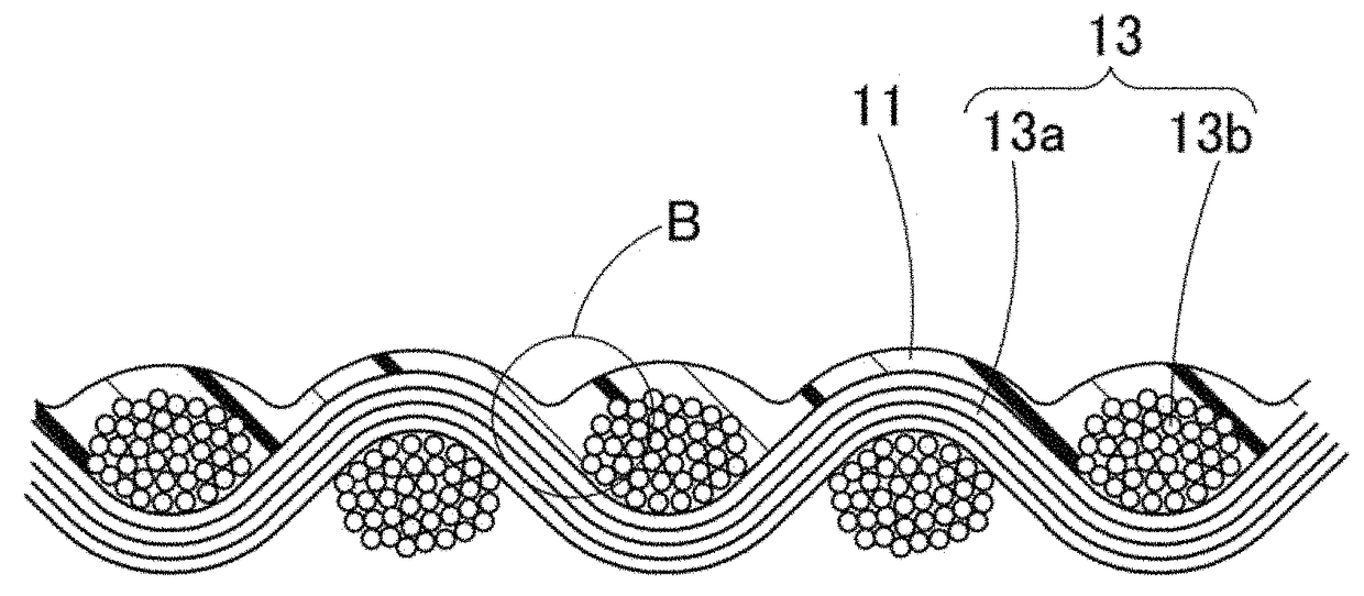 Airbag base fabric coating material, airbag base fabric, and method for manufacturing the same