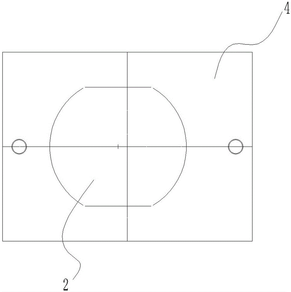 Method for casting end cap of transmission end of traction motor on subway locomotive