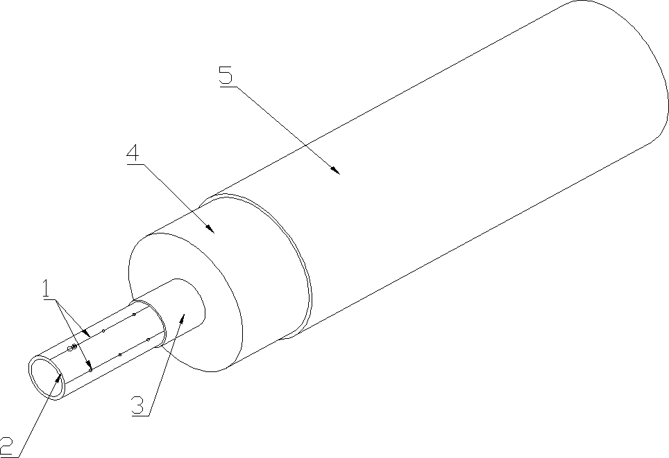 Flexible riser model for actual Reynolds number vortex-induced vibration test