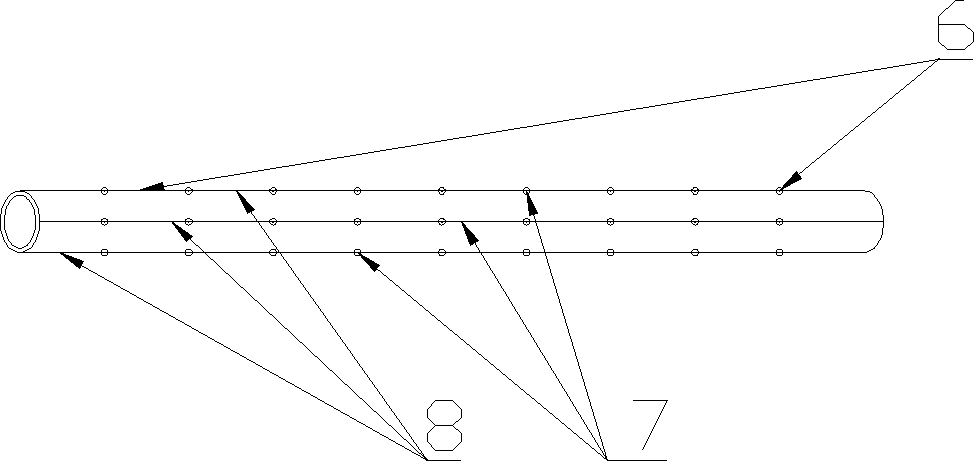 Flexible riser model for actual Reynolds number vortex-induced vibration test