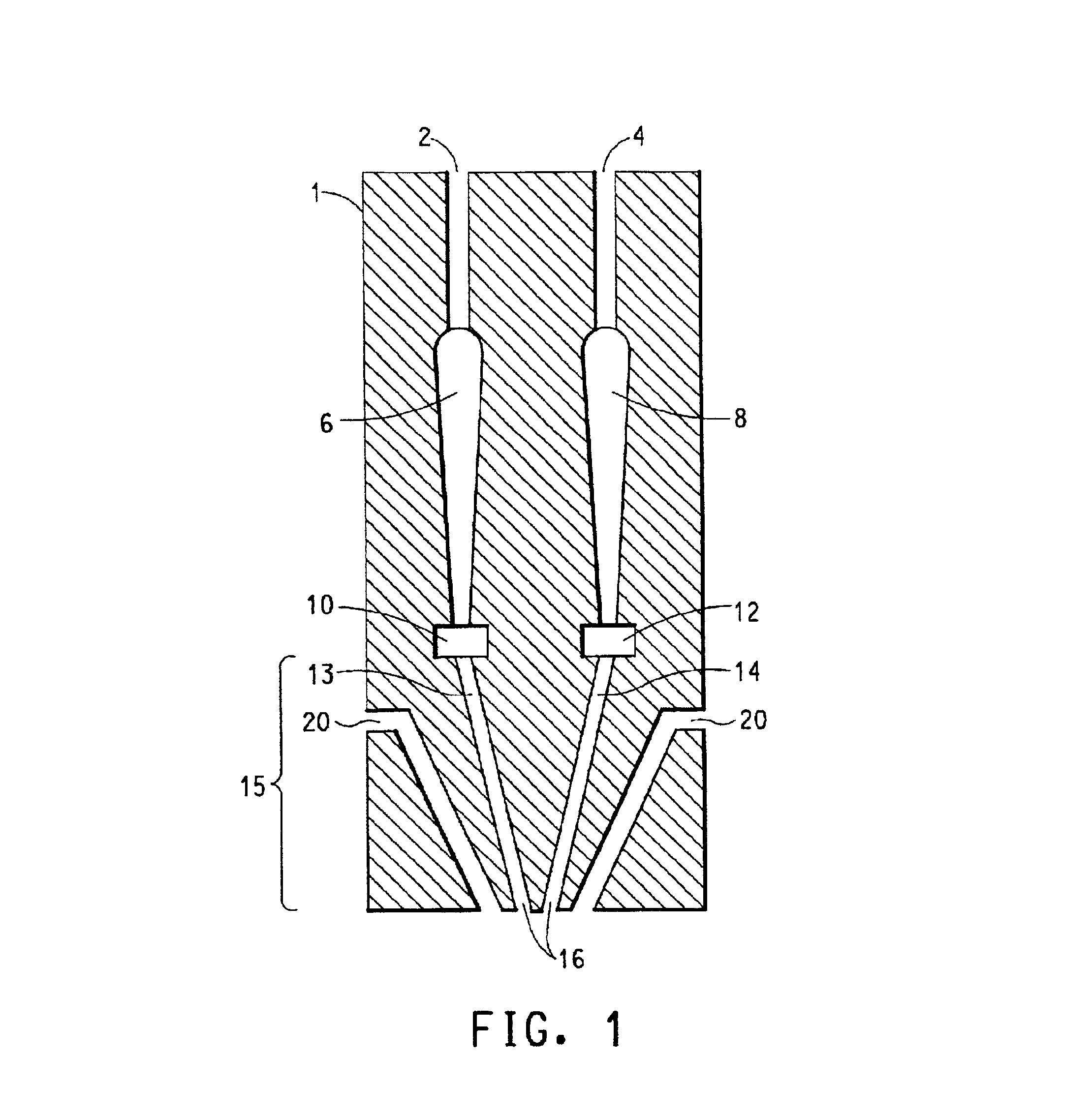 Process and apparatus for making multi-layered, multi-component filaments