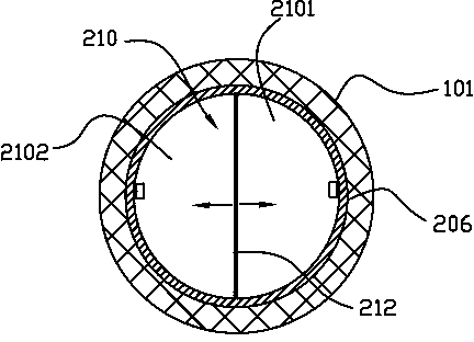 Baking type smoking device enabling amount of heated tobacco to be controlled