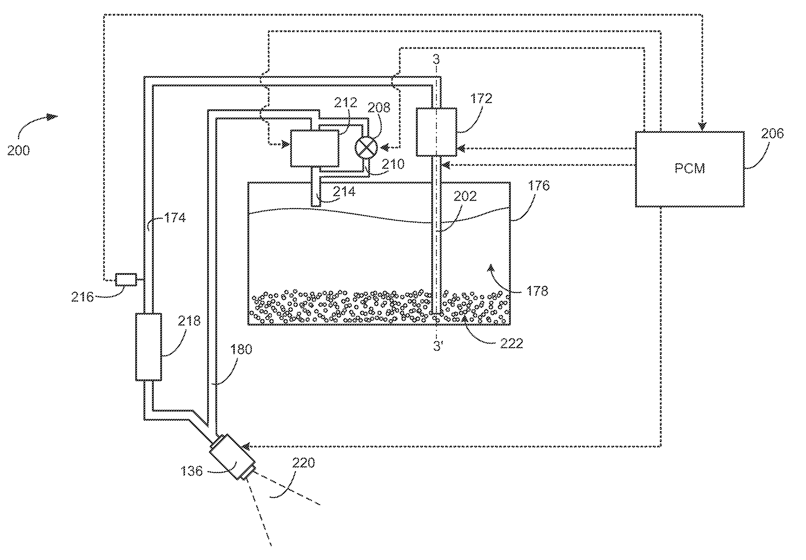 System and method for liquid reductant injection