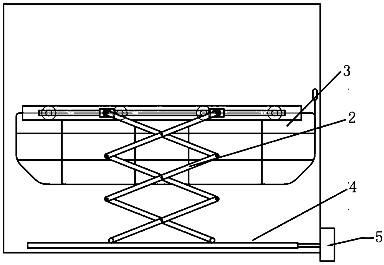 Liftable bowl basket