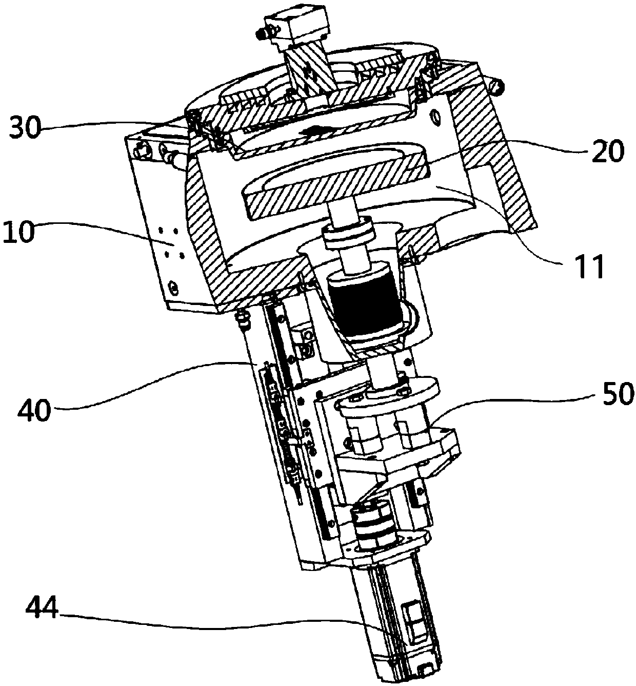 Chemical vapor deposition coating device