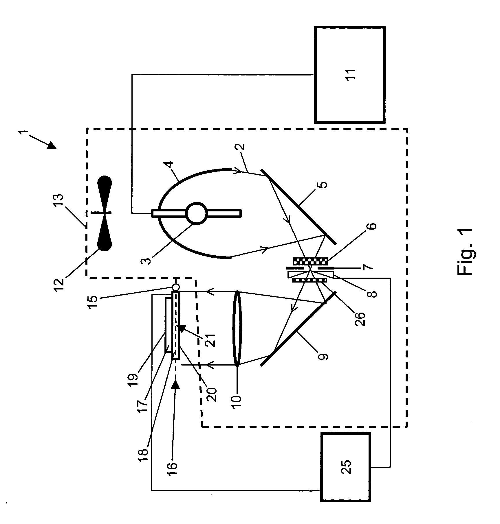 Uncaging device