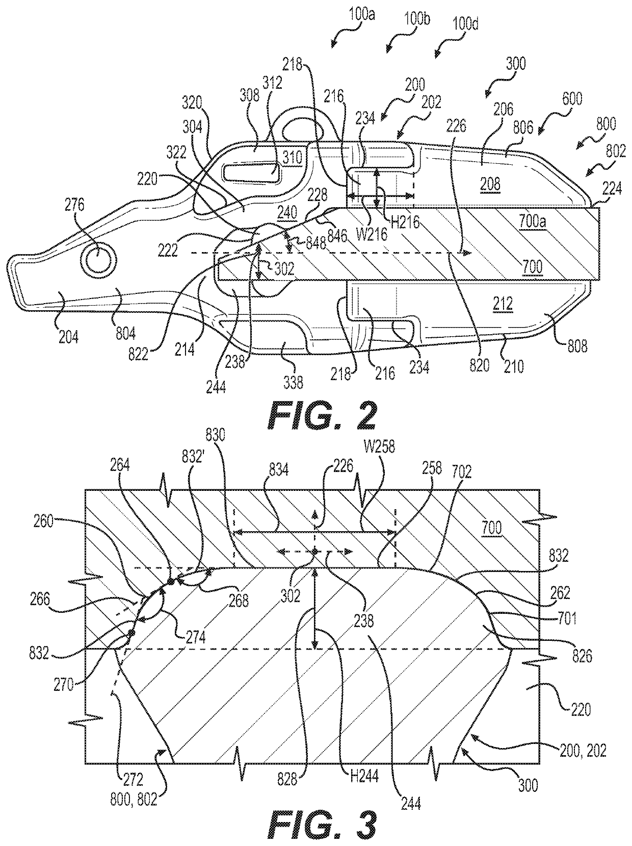 Work implement assembly using an adapter mating with a notched base edge