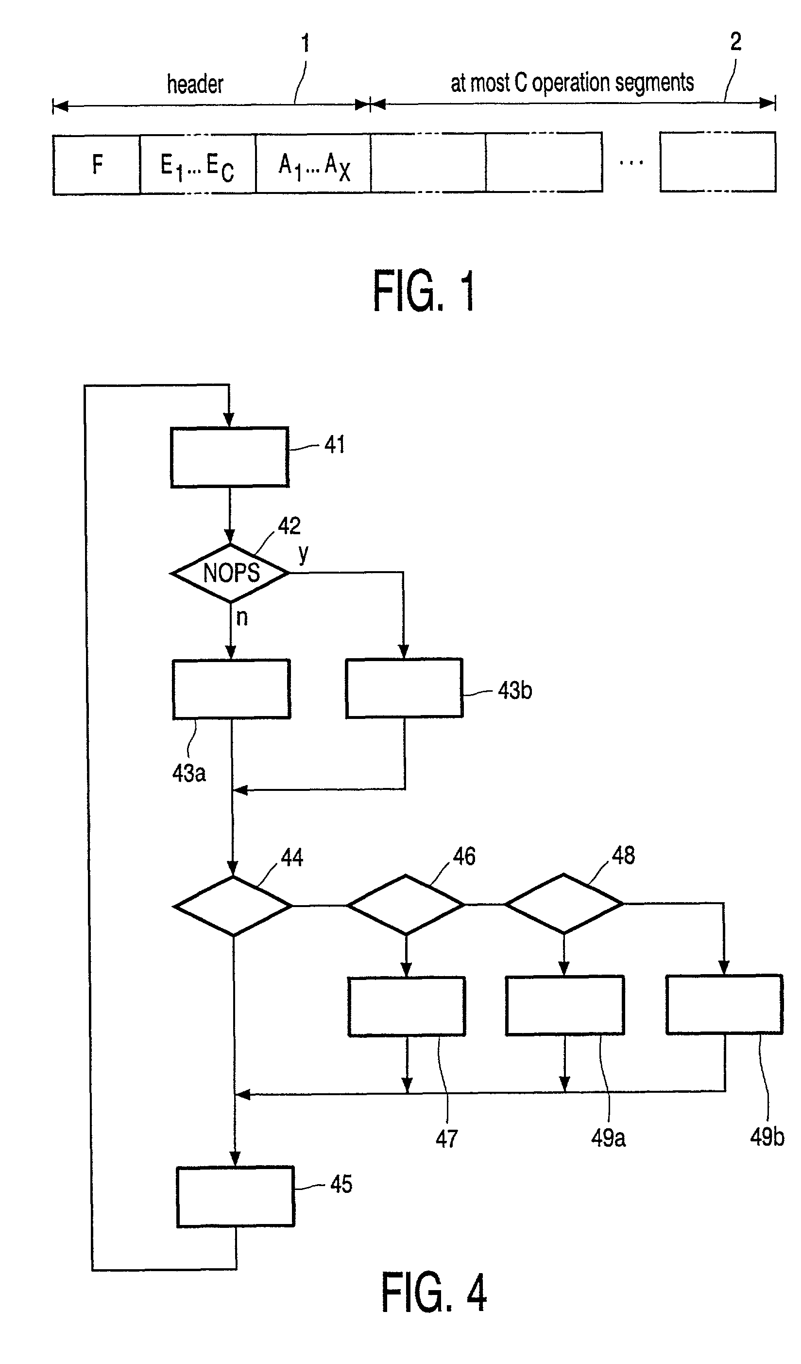 Variable length VLIW instruction with instruction fetch control bits for prefetching, stalling, or realigning in order to handle padding bits and instructions that cross memory line boundaries