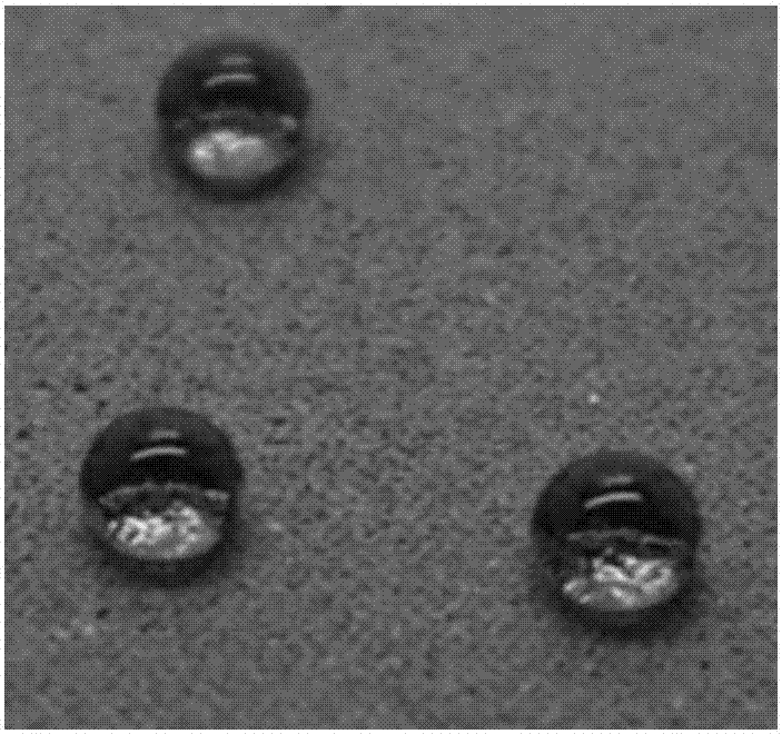 Preparation method of high-hardness wear-resistant super-hydrophobic concrete