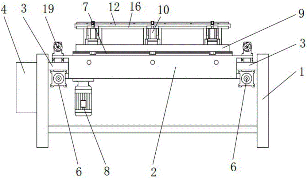 Adhesive scraping device used for automatic adhesive coating machine