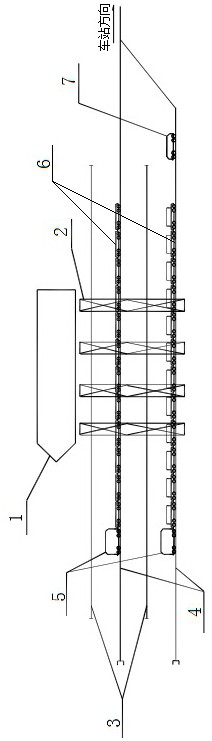 The operation method of the container rail-water intermodal transport vehicle-ship direct fetching mode