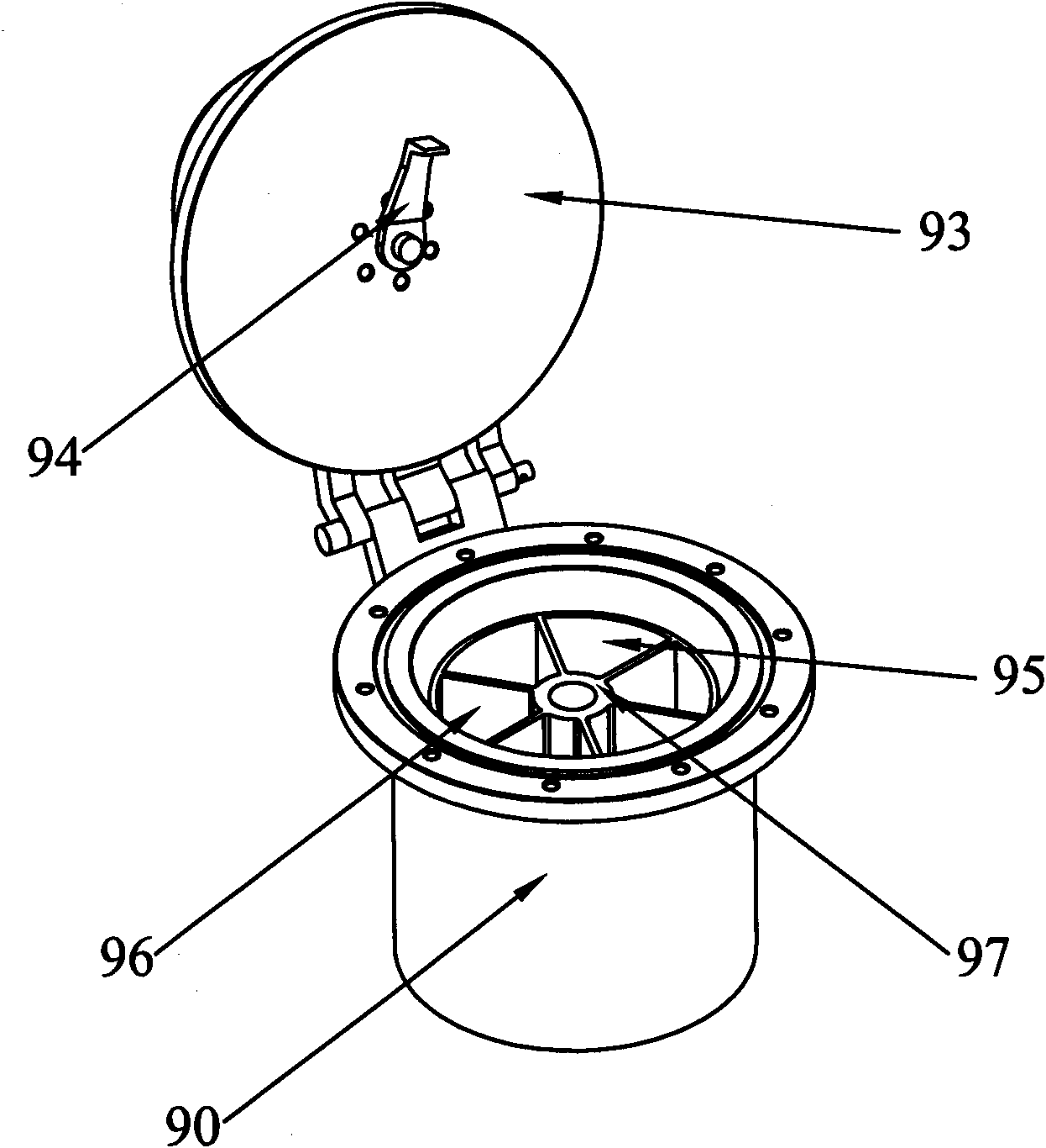 Feeder and smelting furnace