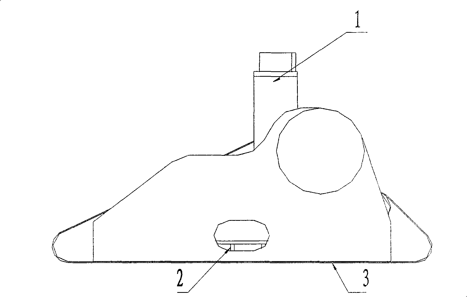 Finished-product rejection device of sanitary napkin with protective wing