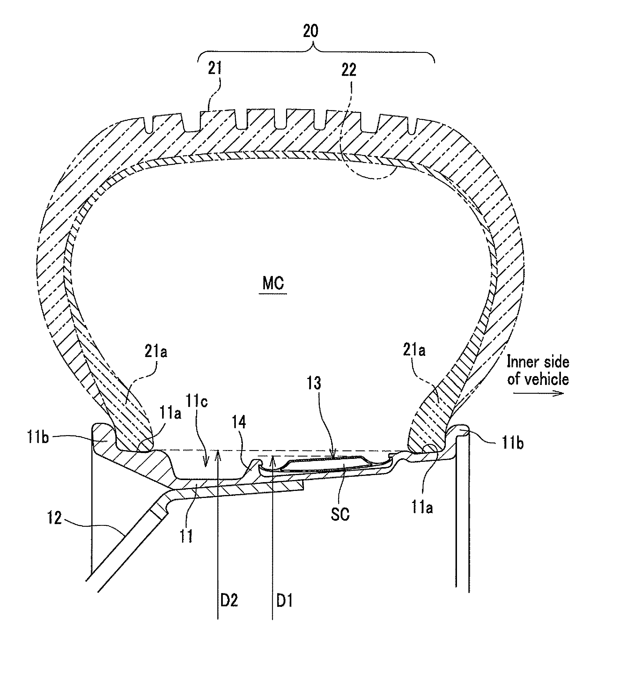 Vehicle wheel