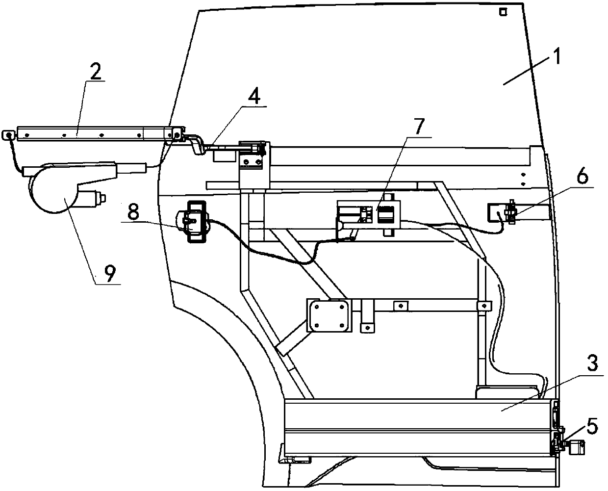 car sliding door system