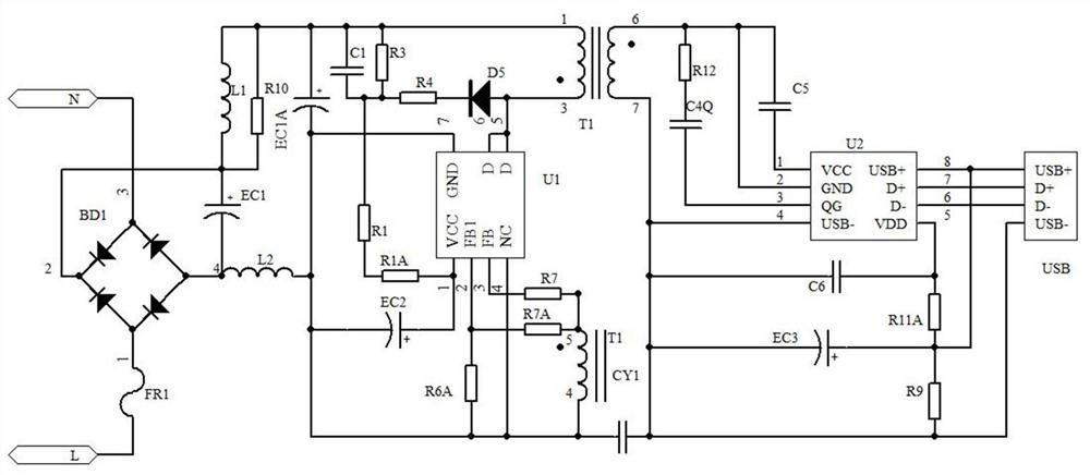 A loop detection and control circuit