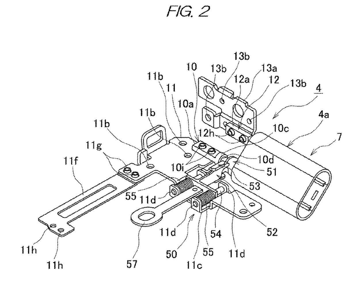 Biaxial hinge and terminal device using the same