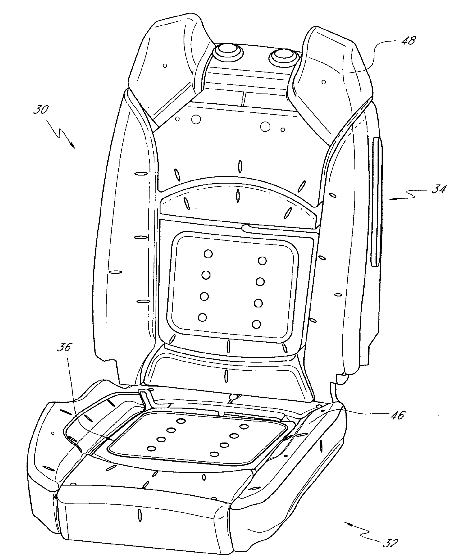 Fluid delivery systems for climate controlled seats