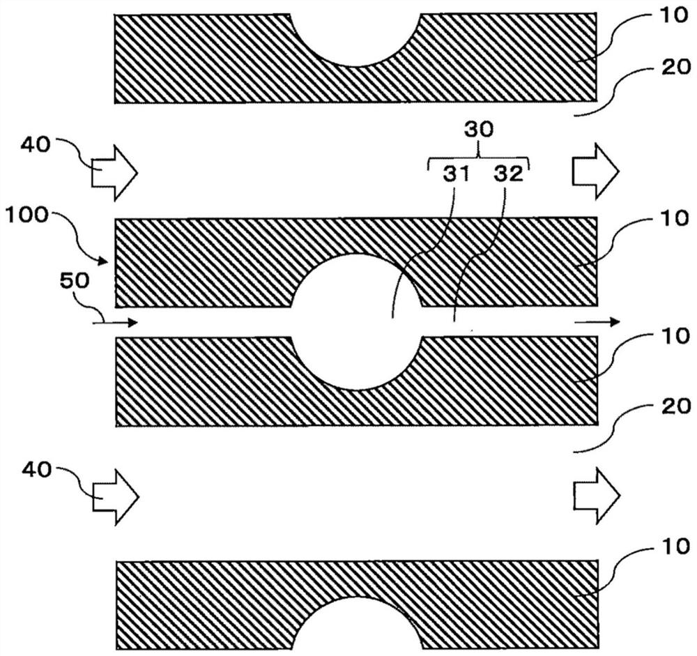 Fuel cell separator and single fuel cell