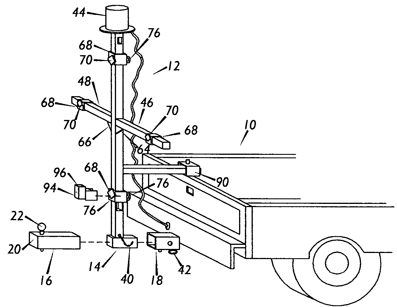 Mobile sign carrier