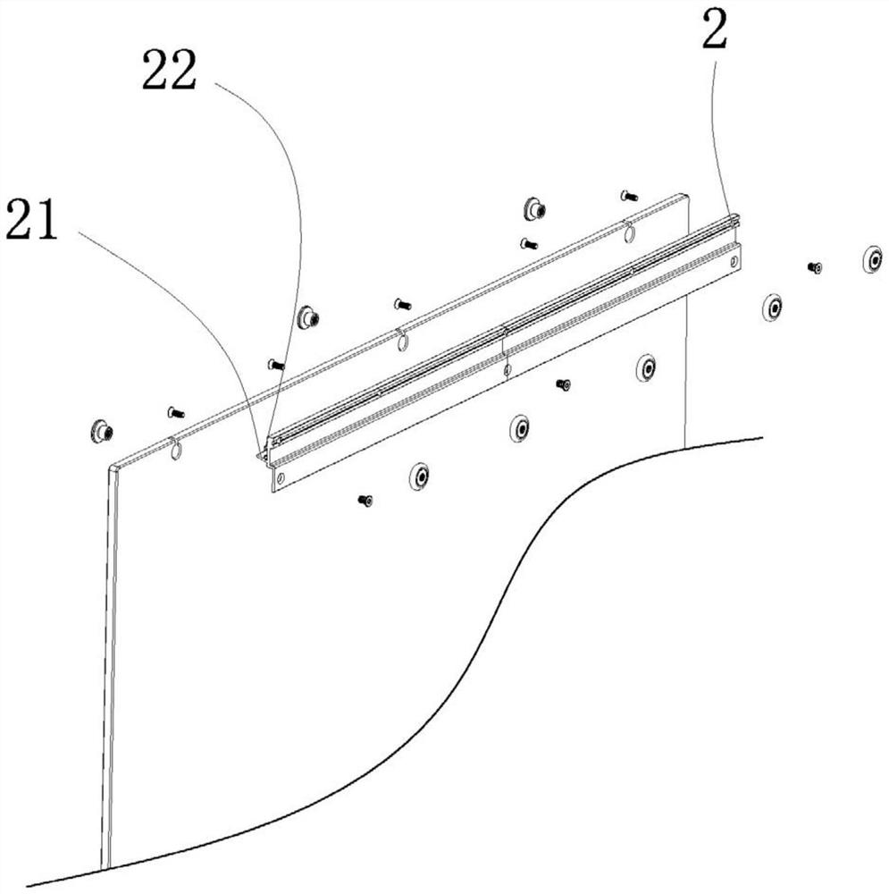 Electric shower room door