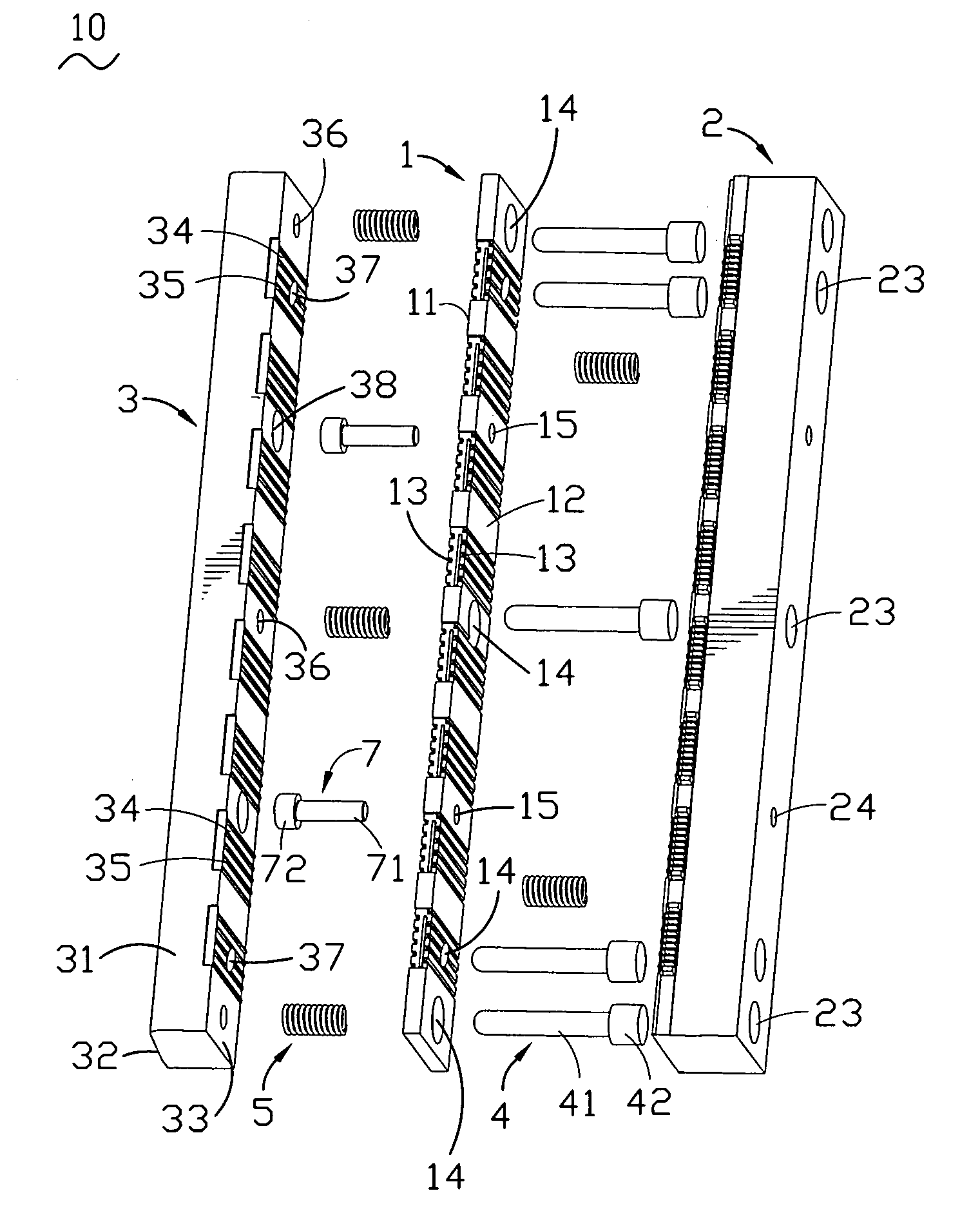 Insert molding apparatus